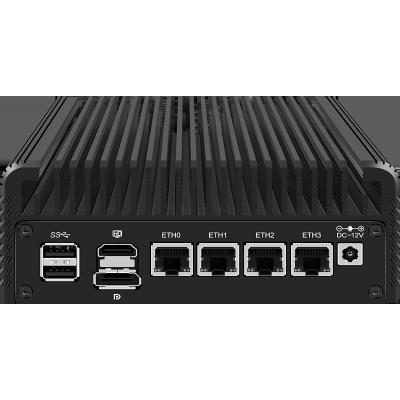 China Intel N100/N200/I3-N305 Mini Soft PC CPU 4 2.5G Lans M.2 NVME PCIe3.0*4 Router for Home and Student Multi-NIC for sale