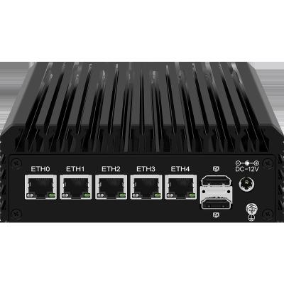 China Hot Sale Industrial Mini Pc Intel N100 CPU For Firewall Router openwrt/istoreOS/pfSENSE DDR5 M.2 SSD for sale