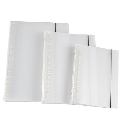 China Photo Storage Manufacturers Supply Classified Binder 20 Hole Notebook A3 A4 A5 Transparent Loose Leaf Notebook for sale