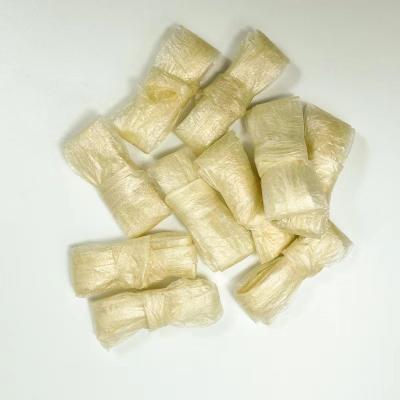 China NATURE 30mm Chinese Healthy Food Collagen Sausage Casings Dry Casing Pig Intestines Dried Casing for sale