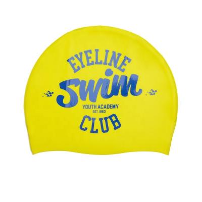 China Kids Swim Cap Silicon Funny Swimming Hat Swim Cap Silicone Resistant/High Chlorine Elastic Cartoon for sale