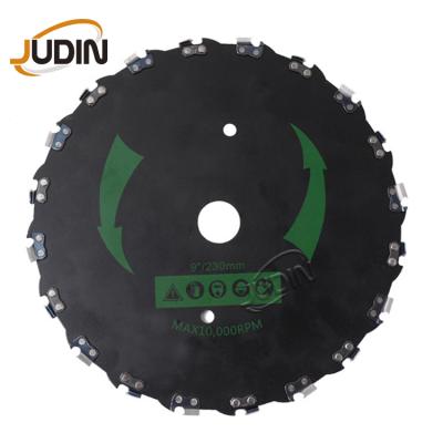 China 2-Stroke Brush Cutter Blade Japan GrassTrimmer Head Grass Cutting Saw Blade Steel Circular Saw Blade For Wood for sale