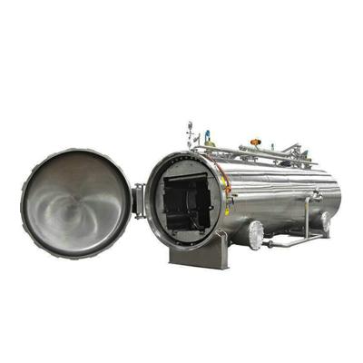 China High Temperature Sterilization Rotary Autoclave Machinery for sale