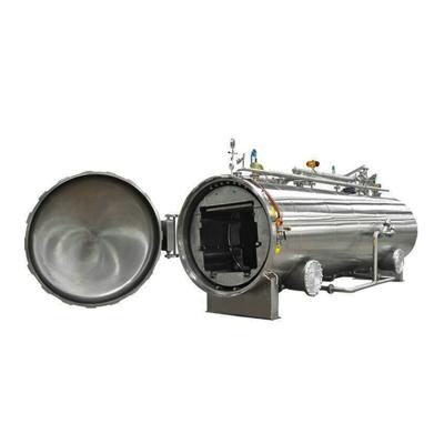 China High Temperature Sterilizing Rotary Retort For Porridge for sale