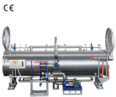 China 2.2-9.6ã Ž ¡ DN1200 Fully Automatic Steam Retort For Canned Pet Food for sale