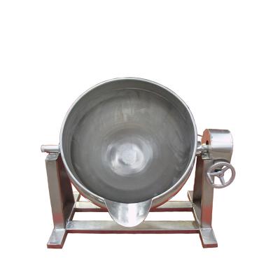 China Full Automatic Vegetable Processing Plant Snack Chili Sauce Planetary Coated Kettle for sale