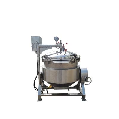 China Full Automatic Vegetable Processing Plant Planetary Jacketed Kettle Cooking Candy Kettle for sale