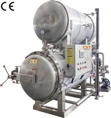 China Aluminum Foil Pouch CST Brand Fully Automatic Industrial Autoclave For Canning for sale