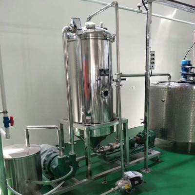 China High Quality Food Juice Milk Vacuum Degassing Tank Sanitary Dairy and Beverage Factory 100% for sale