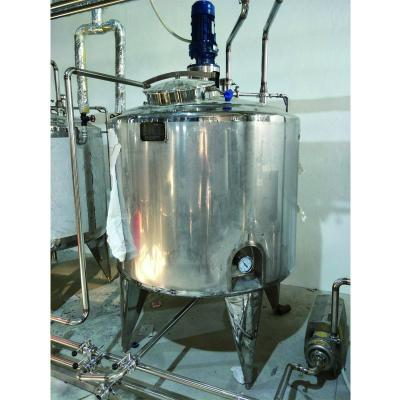 China Mixing tank lined with dairy products for sale