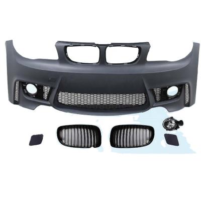 China Plastic AUTO CAR BODY TUNING KIT FOR BMW 1SERIES E82 FOR BMW E87 FRONT BUMPER GRILL FOR 1M LOOK CAR BUMPER for sale