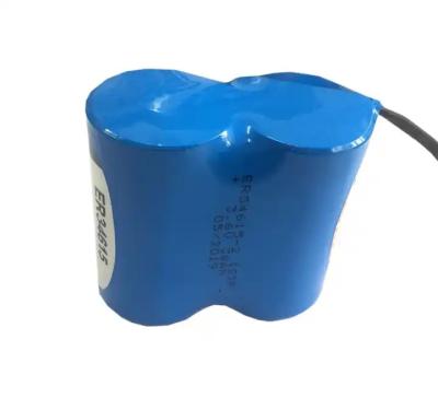 China Delta PLC Servo Code 3.6V D Battery for Absolute Value Probe ER34615M Lithium Battery for sale