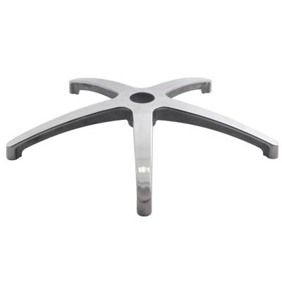 China Chair Base Accessories Metal Leg Aluminum Office Leisure Furniture Modern Sofa Dental Chair Bases for sale