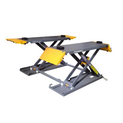 China Customize 3.5T Auto Movable Movable Available Hydraulic Mini Scissor Car Lift 3500kg for sale