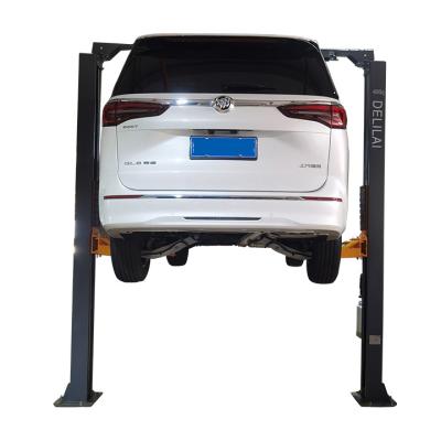 China 4T Manual Opening Floor Gantry Design Two Post Car Lift With CE 4T for sale