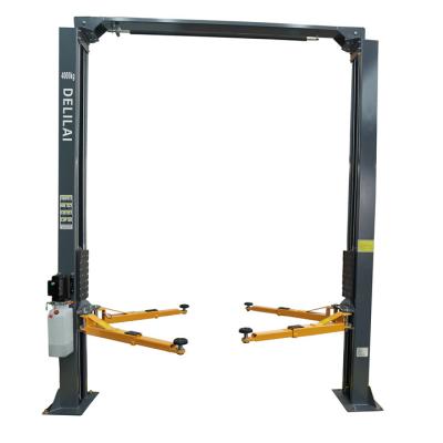 China Clear Portable Porch Two Post Garage Floor Hydraulic Car Lift For Sale 4T for sale