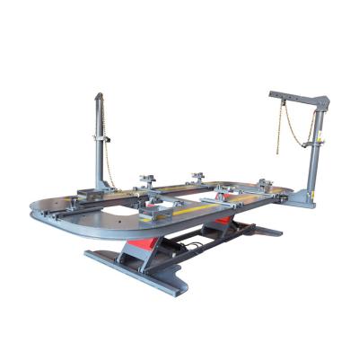 China Overall Lifting No Hole Chassis Machine Dent Puller Machine Auto Body Repair Frame Straightening Machine 3500kg for sale