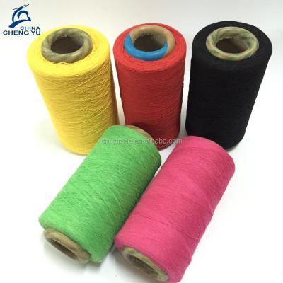 China Sustainable Open End Recycled Yarn Towel Mixed Weave Cotton Yarns for sale