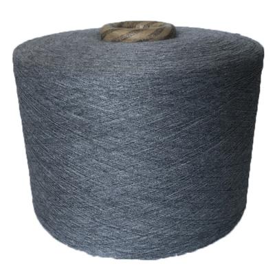 China Low Bulky Yarn Recycled Twist Yarn For Gloves Dark Gray Light Gray Knitting Yarn hilo de tejer for sale