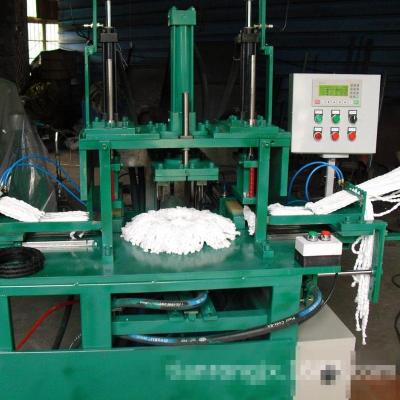 China Sustainable Mop Floor Machine Wet Mop Making Machine Automatic For Magic Mop 360 Head for sale