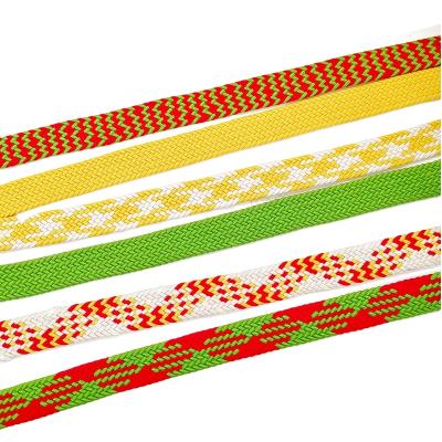 China Webbing Manufacturers 25mm Color Elastic Elastic Band Knitted Crochet Elastic Bands for sale