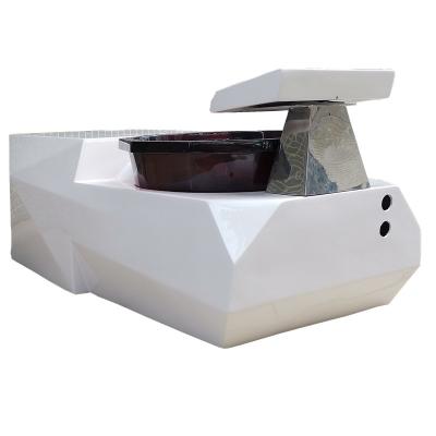 China Beauty Salon Metallic Painting Price Foot Spa Tub Water Dancing System For Pedicure Chair for sale