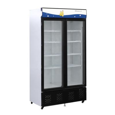 China Single-temperature Refrigerated Led Beverage Cooler Commercial Display Beverage Beverage Cooler for sale