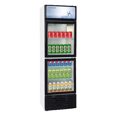 China Single-temperature Cooler Drinks Supermarket Fridge Display Fridge Showcase for sale