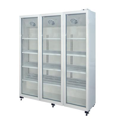 China Single-Temperature Drinks Display Fridge With Temperature Reading Chiller Fridge Display for sale