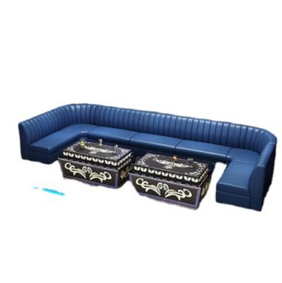 China Super Comfortable Cabin Sofa Good Quality Pu Leather VIP Strip Nightclub Bar Furniture Modern Nail Ktv Bar Furniture for sale