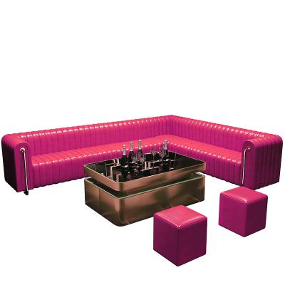 China New Models Super Comfortable Commercial Furniture Night Club Sofa Seating Customize Colors Modern Round Restaurant Booth Half Sofa for sale