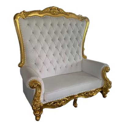 China Super Comfortable Royal Wooden Hotel Chairs, Quince Princess Queen Hotel King Throne Luxury Wedding Chairs for sale