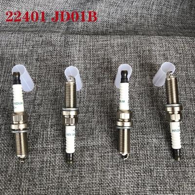 China Dual Iridium 22401JD01B Iridium Spark Plug For Nissan Altima Versa Cube Sentra 22401JD01B FXE20HR-1 for sale