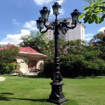 China Garden Garden Outdoor Construction Cast Aluminum Large Street Lights Aluminum Street Lights For Sale for sale