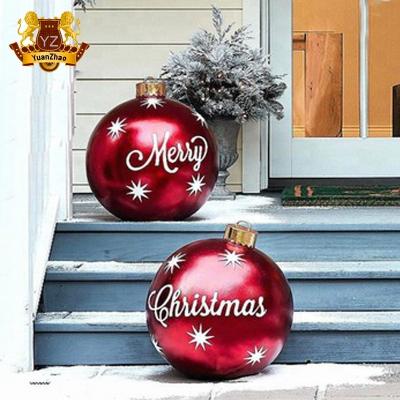 China Decorative Europe Christmas Baubles Fiberglass Christmas Ball Decorative Decoration for sale