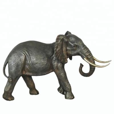 China Europe Brass Casting Life Size Animal Statue For Zoo Decoration for sale