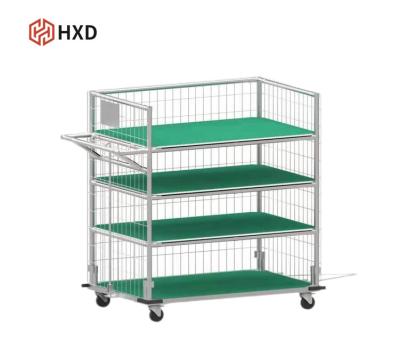 China energy & Food Mining Storage Shopping Trolley Stainless Steel , Medical Trolley Trolley Commercial for sale