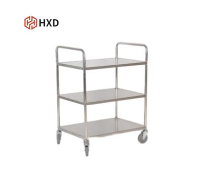 China energy & Kitchen Food Service Trolley Mining Trolley For Sale Medical Hospital Trolley 201/304 Stainless Steel Commercial for sale