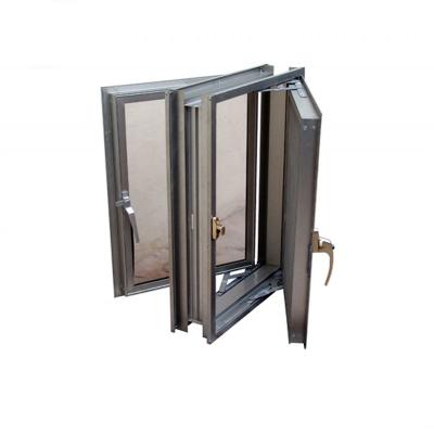 China High Quality Casement Folding Screen Customized Strength Superior Design Tempered Glass Windows for sale