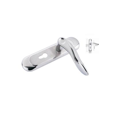 China Interior Ministry Modern Application Design Stainless Steel Luxury European Door Handles for sale