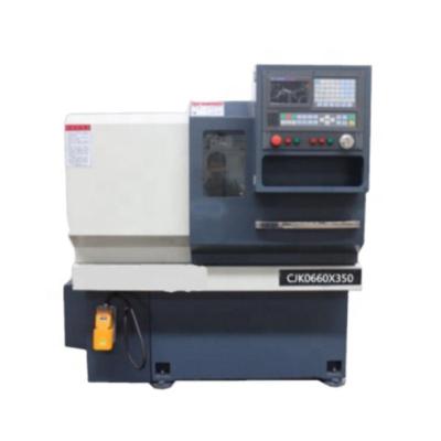 China Factory Metal Lathe Machine CJK0660 CNC Lathe Machine With Tailstock For Long Product Making for sale