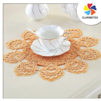 China Sustainable Lace Place Mat / Tablecloth Carpet Pads Decoration for sale