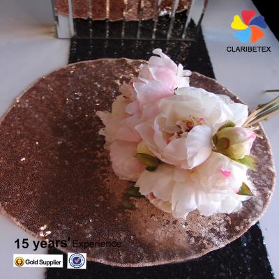 China Wholesale Factory Price Durable Dining Sequin Table Plate Mats And Table Place Mats For Hotel Restaurant Home Household for sale