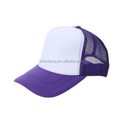 China breathable & USA Factory Wholesaler Velvet Waterproof Custom Trucker Hat Popular Plain Color Trucker Mesh Hat for sale