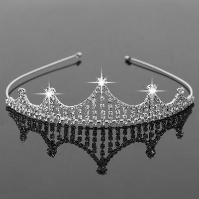 China Bride Hair Accessories Tiara Mia 2021 Most Attractive Top Selling Korean Style Bridal Classic Crown Jewelry for sale