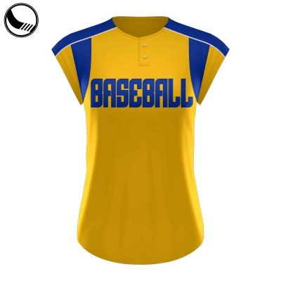 China Cheap Antibacterial Custom Blank Baseball Jerseys Uniforms for sale