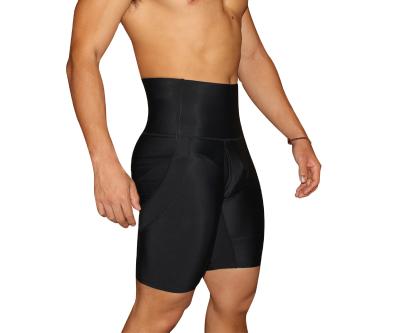 China QUICK DRY Mens Tummy Shaper Waist Leg Control Shapewear High Waist Slimming Brief Shorts Corsets Panties for sale