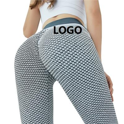 China Custom Breathable Fitness Wear Vedo Dropshipping Logo Trainning Base Layer Compression Yoga Pants High Waisted Workout Gaiters for sale