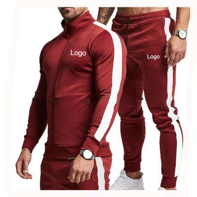 China Vedo Breathable Jogging Suit Dropshipping Polyester 2 Pieces Set Gym Training Tracksuits Jogging Slim Fit Vacuum Tracksuits For Men for sale