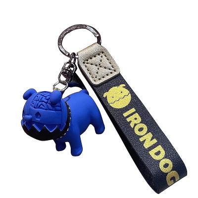 China Fashionable Cute Mechanical Puppy Resin Car Key Bag Pendant Small Ring Creative Chain Boutique Interior Ornaments Wholesale for sale